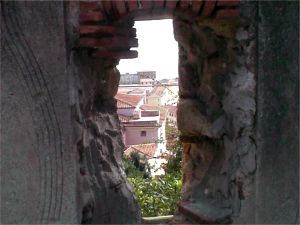 portoferraio veduta da feritoia