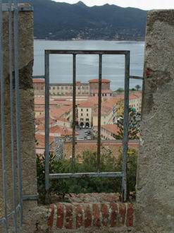 portoferraio fortezze grata panorama