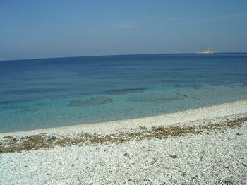 ghiaie secche spiaggia