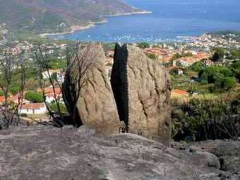 incendio masso granito s. piero