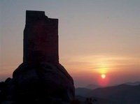 torre pisana eclissi + piccola panorama