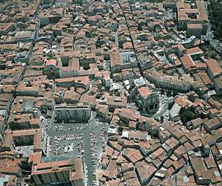 Sassari centro foto aerea