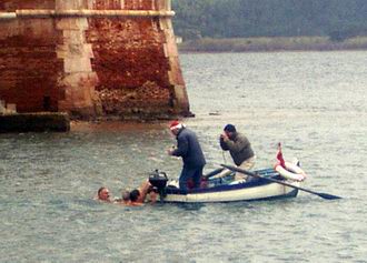 tuffo sosta a metà