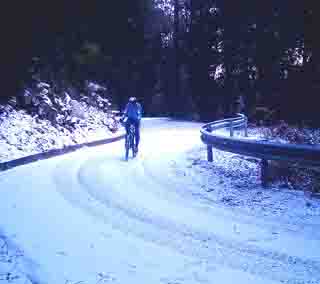 Neve Legambiente perone bici