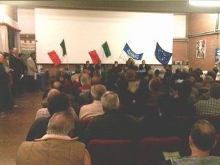 AN con alemanno sala