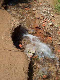 acqua erosione