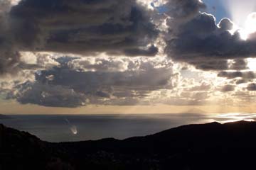 moncione 3 tromba d'aria golfo campo