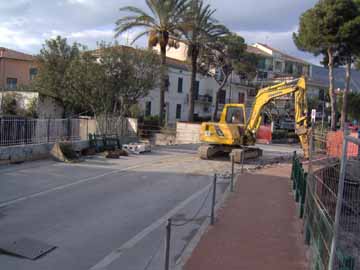 marina di campo lavori al ponte 2006