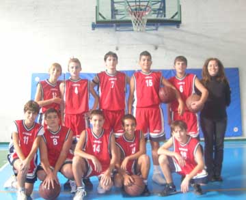Elba Basket under 14 NOV 2007