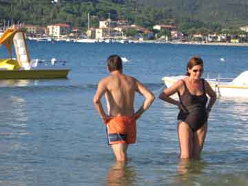 Spiaggia marina di  Campo 2008 2