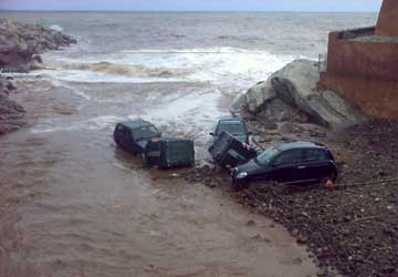 alluvione rio marina 2009 auto 1