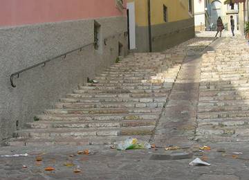 via pietro gori  spazzatura portoferraio